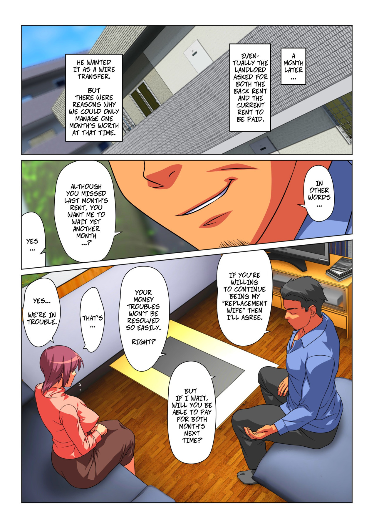 Hentai Manga Comic-Sometimes, I'm His Wife-Read-9